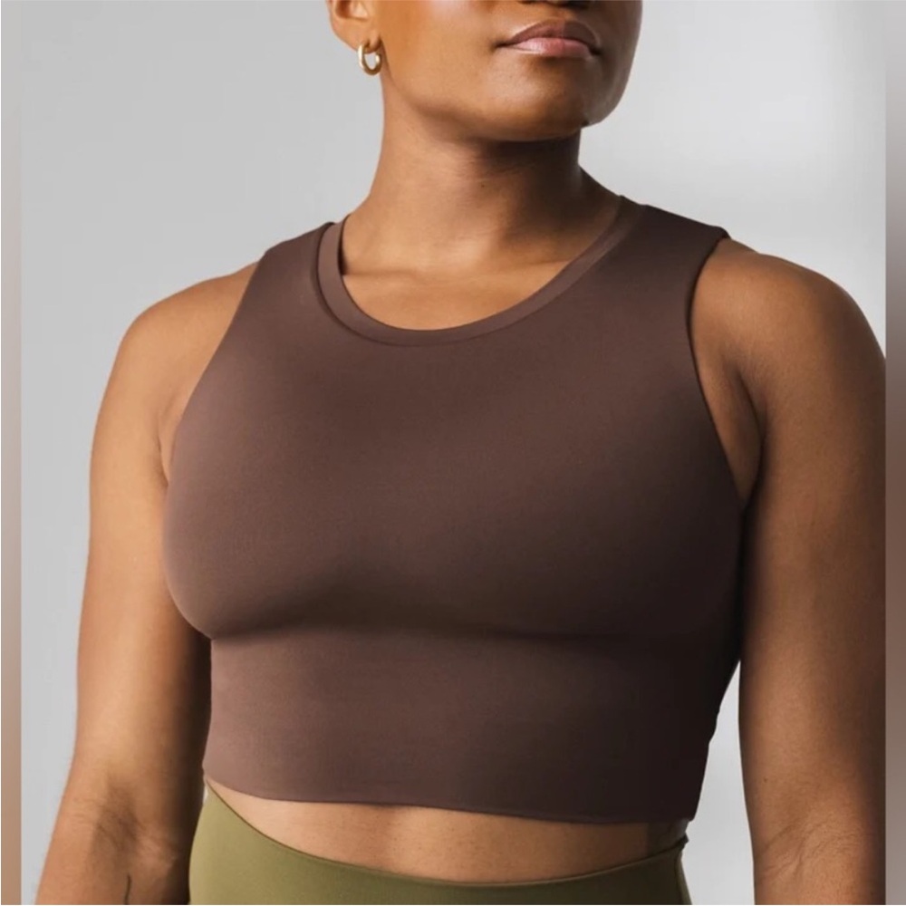Vitality - The Allora Tank in Coffee Bean
